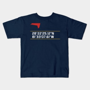 Epcot Soarin' / The Land Coordinates Kids T-Shirt